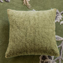 Embroidered Green Cushion Covers 45X45 - Ljojo Plush Throw Pillow for Sofa Décor