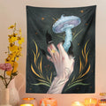 Forest Magic Datura Tapestry Wall Art by Ljojo - Bohemian Decor for Home