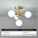 LED Hanging Lamp Modern Round Glass Grand Stylish Home Decoration Pendant Light by Ljojo