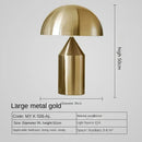 Ljojo Metal Mushroom Desk Lamp - Luxury Modern Nordic Bedroom Headboard Light