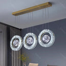 Ljojo Luxury Crystal Chandelier Pendant Light for Living & Dining Room