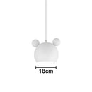 Nordic Chandelier Single Head Macaron Mickey Kids Bedroom Light by Ljojo
