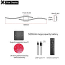 Ljojo Luxury Minimalist Wireless Wall Light, Rechargeable Sconce for Living Room & Bedroom