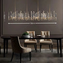 Crystal Candlestick Pendant Lamp Bubble Design for Home Decoration - Ljojo