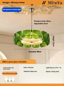 Ljojo Murano Glass Chandelier Retro Dimmable Pendant Light for Living Room Dining Room