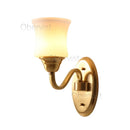 Ljojo American Simple Wall Lamp E14 12W Warm White LED Bulb Traditional Design