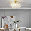 Nordic Glass LED Chandelier Luxury Hanging Lamp Indoor Lighting Pendant Ljojo