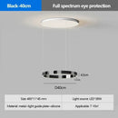 Ljojo Modern Ring Ceiling Chandelier LED Lamp Eye Protecting Pendant Light