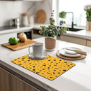 Halloween Bat Ghost Silhouette Drying Mat - Ljojo Kitchen Table Decor