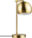Ljojo Matte Brass Molly Desk Lamp with 20 LED Bulb & On/Off Switch