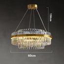 Chandelier Pendant Light - Luxury Crystal Ceiling Lamp for Bedroom - Ljojo