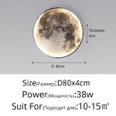 Modern LED Moon Wall Lamp for Bedroom Decor - Ljojo