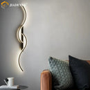 Ljojo LED Line Wall Lamp for TV Background, Bedroom & Living Room Decor Lighting