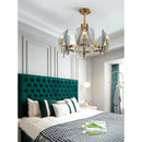 Modern Glass Chandelier Dining Table Bedroom Light Luxury Living Room Ljojo Ljojo Ashtray Atmospheric