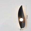 Leaf Wall Lamp: Modern Bedroom & Living Room Atmosphere Light by Ljojo