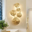Lotus Leaf Wall Lamp  Modern Bedroom Sconce Light by Ljojo