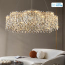 Ljojo Light Luxury Crystal Chandelier for Living Room, Dining Room, Study, and Bedroom