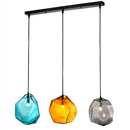 Ljojo Classic Iron/Glass Pendant Lights - Modern E27 Indoor Bedroom Decor Fixtures