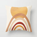 Ljojo Mid Century Geometry Abstract Pillow Case for Home Sofa Decor