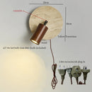 Ljojo Mid Century Modern LED Wall Lamp for Home Decor and Lighting