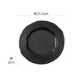 Ljojo Matte Wave Texture Ceramic Plate Set