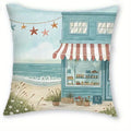 Beach Chic Throw Pillow Cover Set for Home Decor by Ljojo