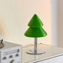 Glass Christmas Tree Tabletop Lamp for Living Room Decoration by Ljojo