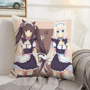 Ljojo 45x45 Cushion Cover - Decorative Pillowcase for Home, Car, and Bed Decor