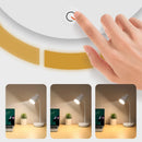 LED Desk Lamp USB Rechargeable 3 Levels Dimmable Touch Night Light Foldable Table Lamp By Ljojo