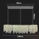 Ljojo Luxury Crystal Chandelier for Living Room Dining Room Lighting
