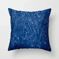 Blue Pattern Cushion Cover 45*45cm Pillowcase for Bedroom Sofa Home Decor by Ljojo