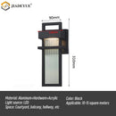 110V 220V LED Waterproof Wall Lamp for Outdoor Balcony & Courtyard by Ljojo