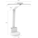 LED Table Lamp Eyes Protection Dimmable USB Rechargeable Desk Lamp by Ljojo