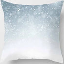 Christmas Elk Print Pillowcase 45x45cm for Sofa, Car, Bedroom, Living Room by Ljojo