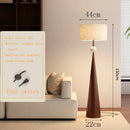 Ljojo Minimalist Cloth Cover Floor Lamp Modern Living Room Bedroom Home Decoration Light