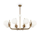 Ljojo Minimalist Molecular LED Pendant Light Circular Hanging Lamp