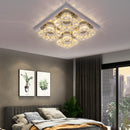 Ceiling Lights Chandelier Modern Silvery LED Remote Control Fixture by Ljojo for Living Room Bedroom