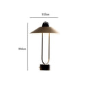 Modern Minimalist Bamboo Hat Vertical Lamp | Designer Bedroom Floor Light by Ljojo
