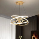 Ljojo Crystal Restaurant Staircase Pendant Light - Modern, Creative, High-end Lighting for Dining Room
