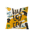 Halloween Anime Linen Cushion Cover for Home Decor by Ljojo