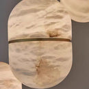 Ljojo Marble Chandelier Gold Black Dining Lighting - Elegant Bedroom Decoration Piece