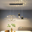 LED Pendant Chandelier by Ljojo: Modern Dining Room Hanging Light