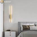 Ljojo LED Copper Wall Lamp for Living Room, Bedroom, and Hallway