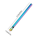 Ljojo 304 Stainless Steel Bubble Tea Straw Set with Straw Brush Spoon