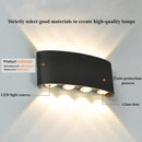Ljojo LED Wall Sconces - Modern Indoor Outdoor Up Down Lights for Living Room & Bedroom