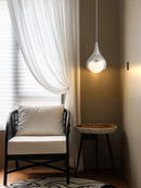 Ljojo LED Water Droplet Ceiling Chandelier: Modern Living Room Bedroom Pendant Lamp