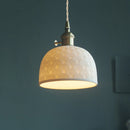 Ceramic Pendant Light Translucent White Retro Chinese Style for Restaurant & Bar by Ljojo