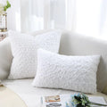 Ljojo Luxury Fluffy Fur Pillow Cover Modern Home Decorative Cushions