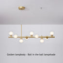 Modern Glass Ball Dining Room Chandelier Pendant Lamp by Ljojo - Stylish Home Decor Lighting