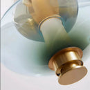 Nordic Design Chandelier Glass Long Tube Pendant Lamp for Home Decor by Ljojo